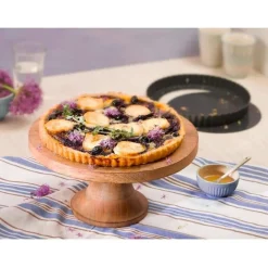 Quicheform 28 cm La Forme Plus schwarz<Kaiser Sale