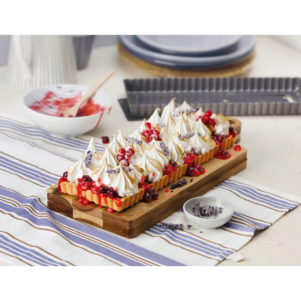 Kaiser Backformen|Kochwelt Entdecken|Quicheform 35x13 cm La Forme Plus schwarz