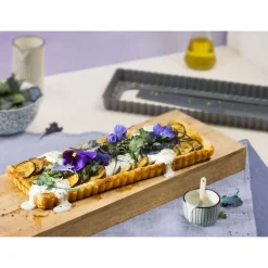 Kaiser Backformen|Kochwelt Entdecken|Quicheform 35x13 cm La Forme Plus schwarz