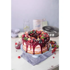 Springform mit Flach- und Rohrboden 26 cm La Forme Plus SafeClick schwarz<Kaiser Discount