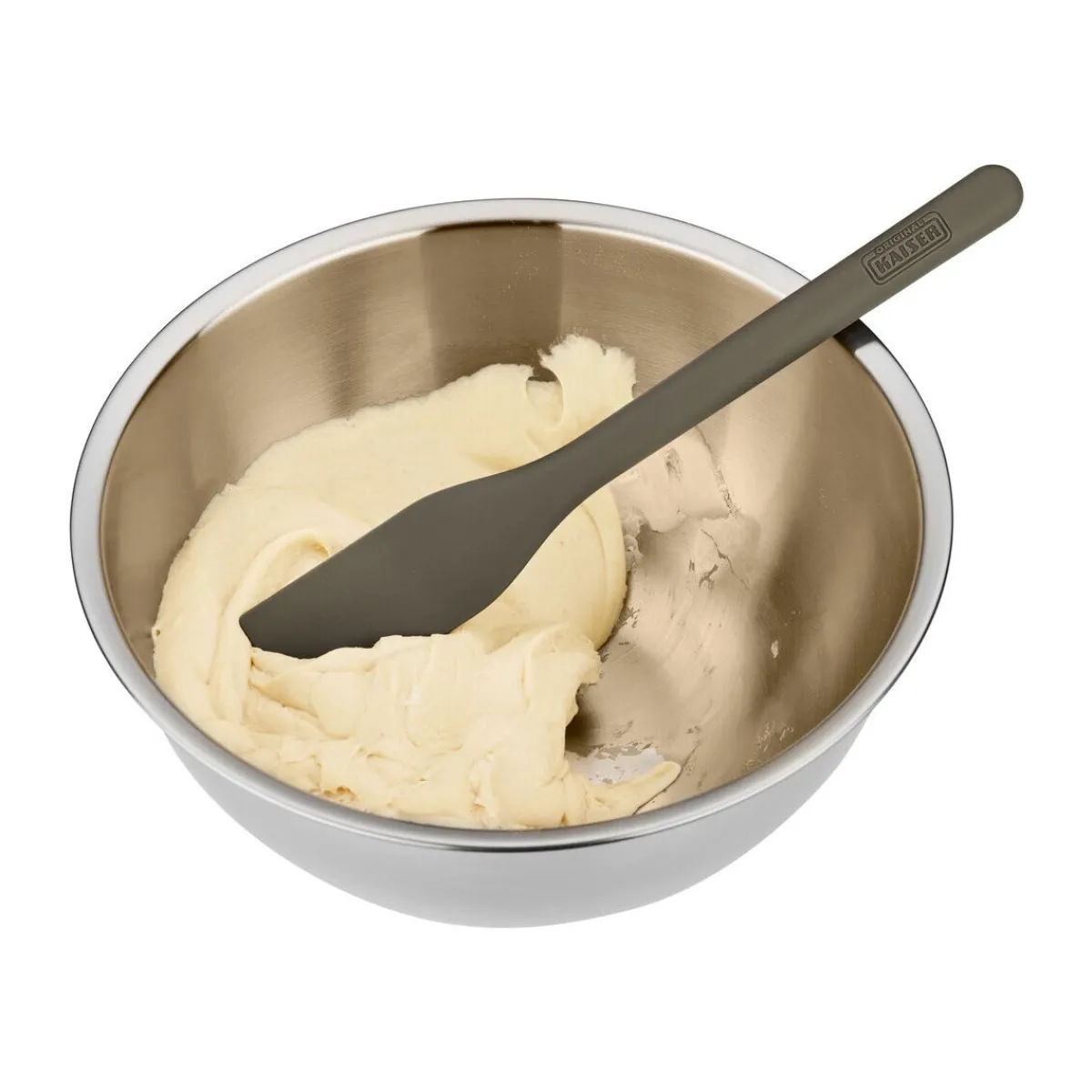 Kaiser Backzubehör|Kochwelt Entdecken|Teigschaber klein 25 cm Inspiration schwarz