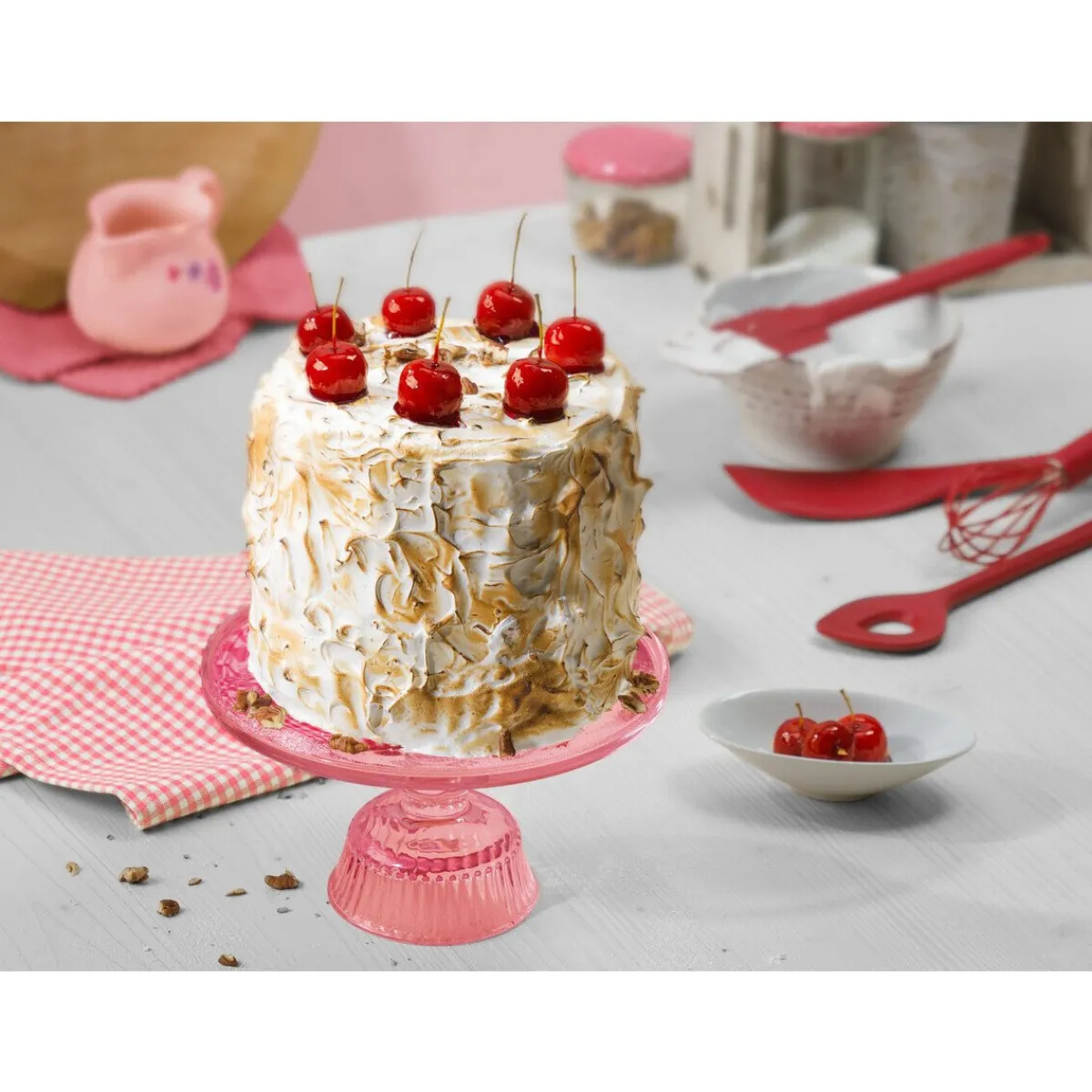 Topf- und Teigschaber 22 cm flex rot<Kaiser Clearance