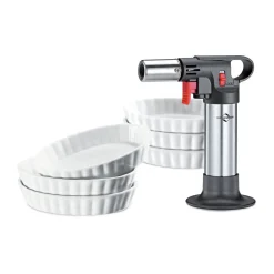 Küchenprofi Backzubehör|Crème Brûlée-Set 7-tlg. Deluxe mehrfarbig
