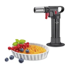 Küchenprofi Kochwelt Entdecken|Silvesterparty|Flambierbrenner 15 cm Classic schwarz