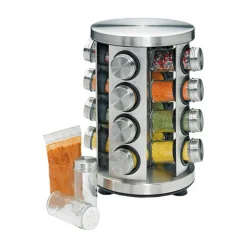 Gewürzständer 16tlg. Edelstahl rund<Küchenprofi Clearance