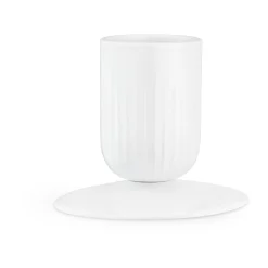 Kähler Weihnachtskerzen|Blockkerzenhalter 9 cm Hammershøi weiß