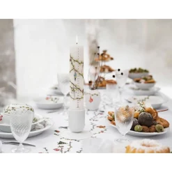 Kähler Weihnachtskerzen|Blockkerzenhalter 9 cm Hammershøi weiß