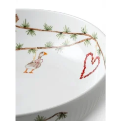 Kähler Weihnachten|Weihnachtsgeschirr|Schale 30 cm Hammershøi Christmas