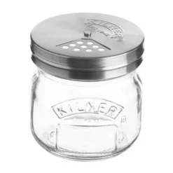 Kilner Pfeffer- Und Salzstreuer|Kräutergarten|Streudose 0,25 l transparent