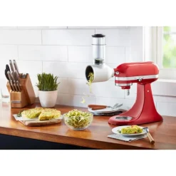 KitchenAid Küchenmaschinen|Meal Prep|Gemüseschneider 5KSMVSA NEU zu Küchenmaschine m. 3 Trommeln