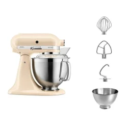 KitchenAid Weihnachtsbäckerei|Weihnachtsbäckerei|Küchenmaschine 4,8 l 300 W Artisan Premium Crème