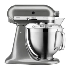 Küchenmaschine 4,8 l 300 W Artisan Premium Medaillon Silber<KitchenAid New
