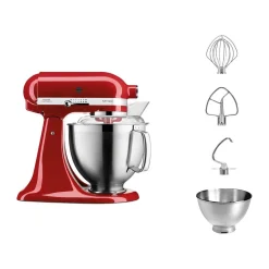 Küchenmaschine 4,8 l 300 W Artisan Premium Empire Rot<KitchenAid Clearance