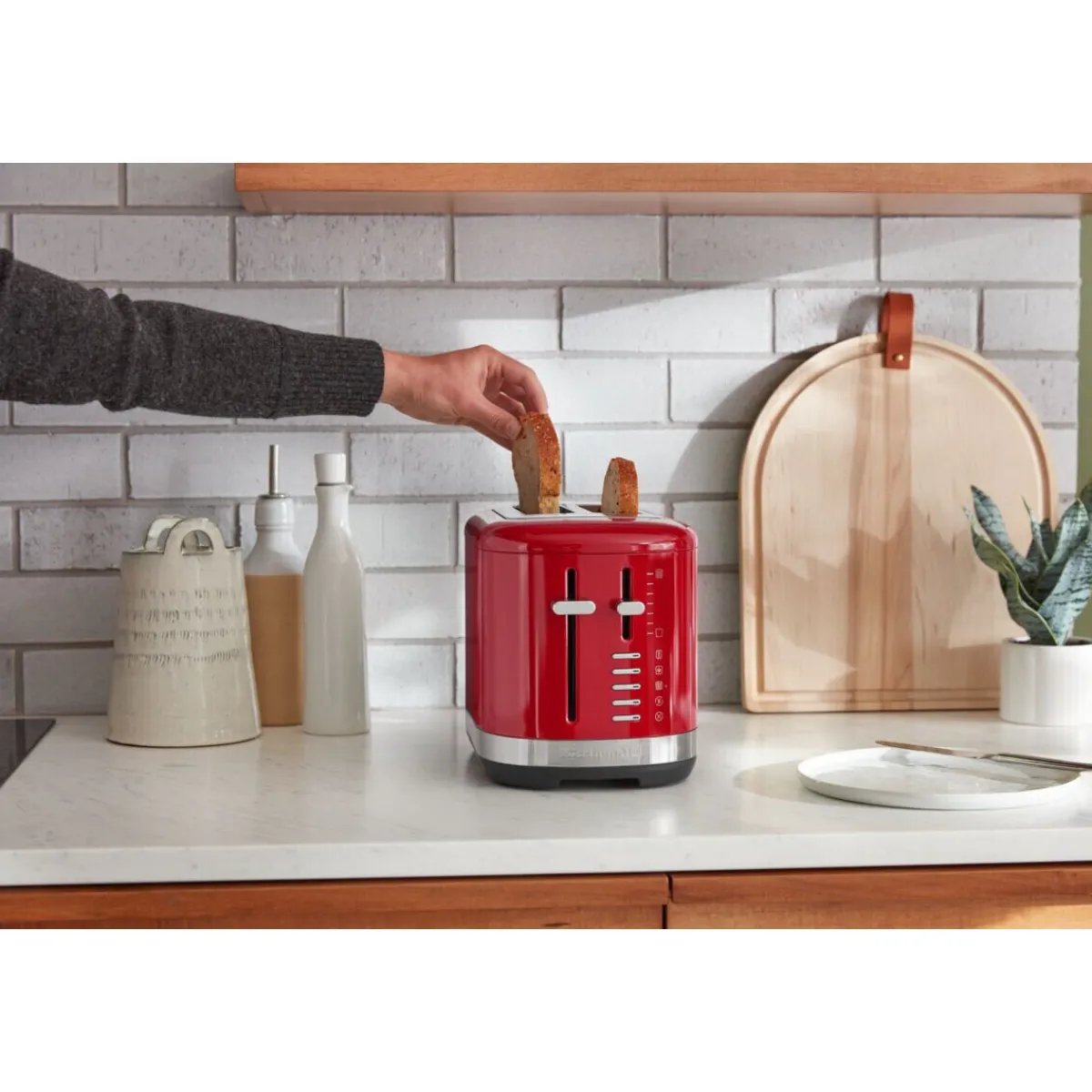 KitchenAid Bestseller|2-Scheiben-Toaster 31 cm 980 W Empire Rot