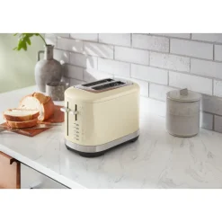 KitchenAid Toaster|2-Scheiben-Toaster 31 cm 980 W Crème
