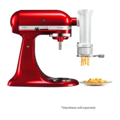 KitchenAid Kochwelt Entdecken|Short-Pasta-Vorsatz mit 6 Einsätzen