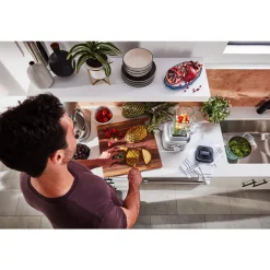 KitchenAid Kochwelt Entdecken|Standmixer K400 1,4 l 1200 W Artisan medalion silber