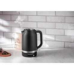 KitchenAid Kochwelt Entdecken|Wasserkocher|Wasserkocher 1,7 l 2400 W Matt Schwarz