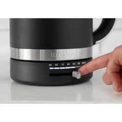 KitchenAid Kochwelt Entdecken|Wasserkocher|Wasserkocher 1,7 l 2400 W Matt Schwarz