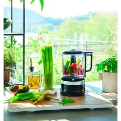 KitchenAid Kochwelt Entdecken|Kräutergarten|Zerkleinerer 1,2 l schwarz