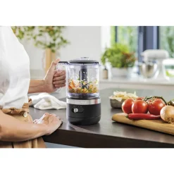 KitchenAid Kochwelt Entdecken|Kräutergarten|Zerkleinerer 1,2 l schwarz