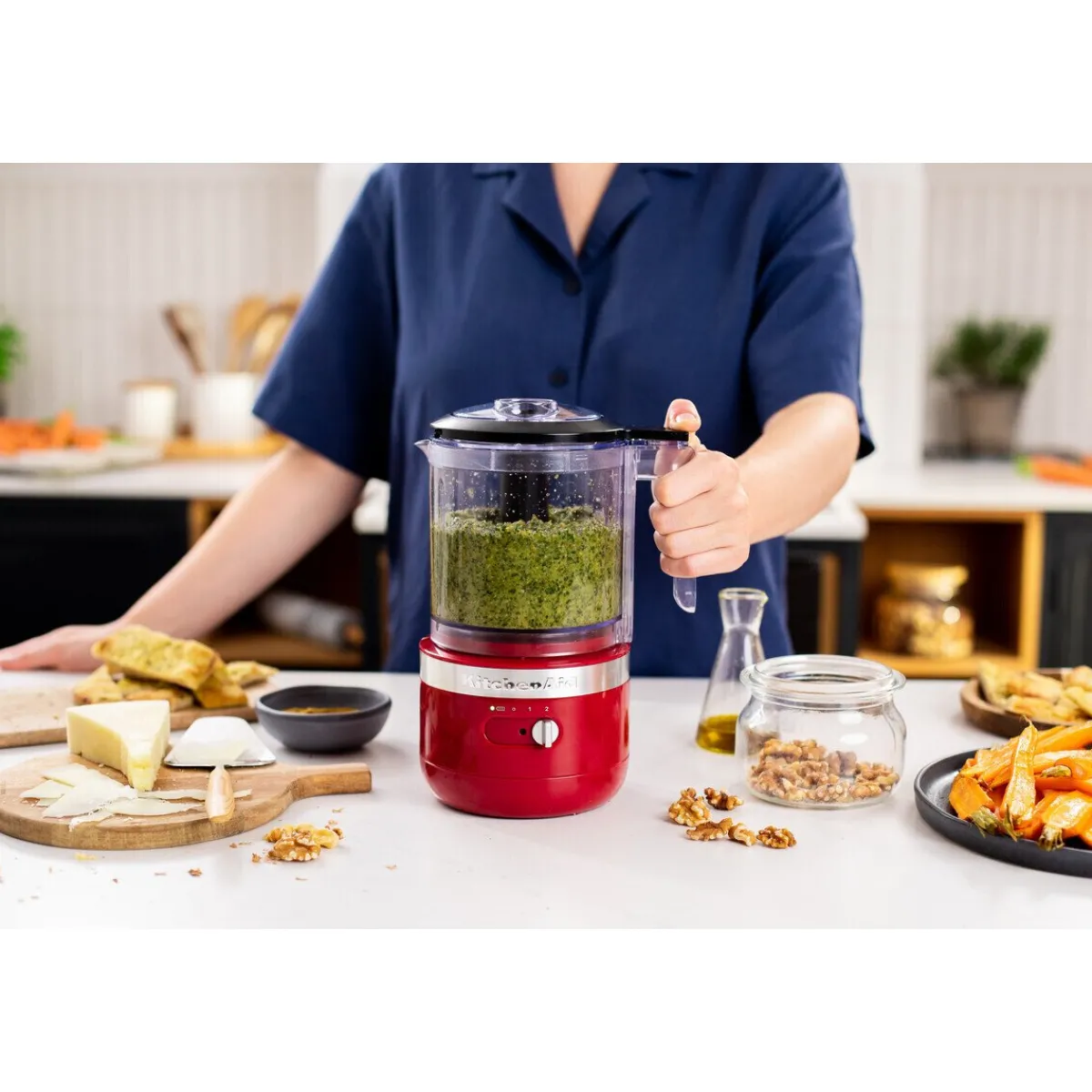 KitchenAid Essentials|Zerkleinerer 1,2 l Empire Rot