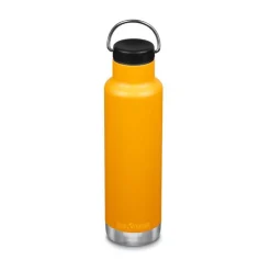 Trinkflasche Classic IV gelb matt vakuumisoliert 592ml mit Loop Cap<klean kanteen Clearance