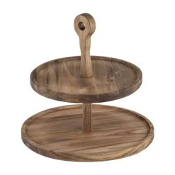 Ladelle Aperitif|Servierturm 2-stufig Gather Round Akazie