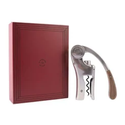 L'atelier du vin Messer & Co. Entdecken|Korkenzieher Tresor Holz / silber im GK