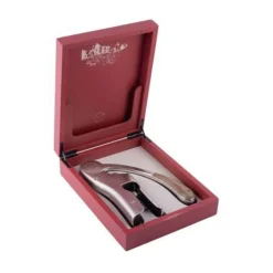 L'atelier du vin Messer & Co. Entdecken|Korkenzieher Tresor Holz / silber im GK