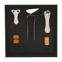 Wein Set 5 tlg. schwarz<L'atelier du vin Online