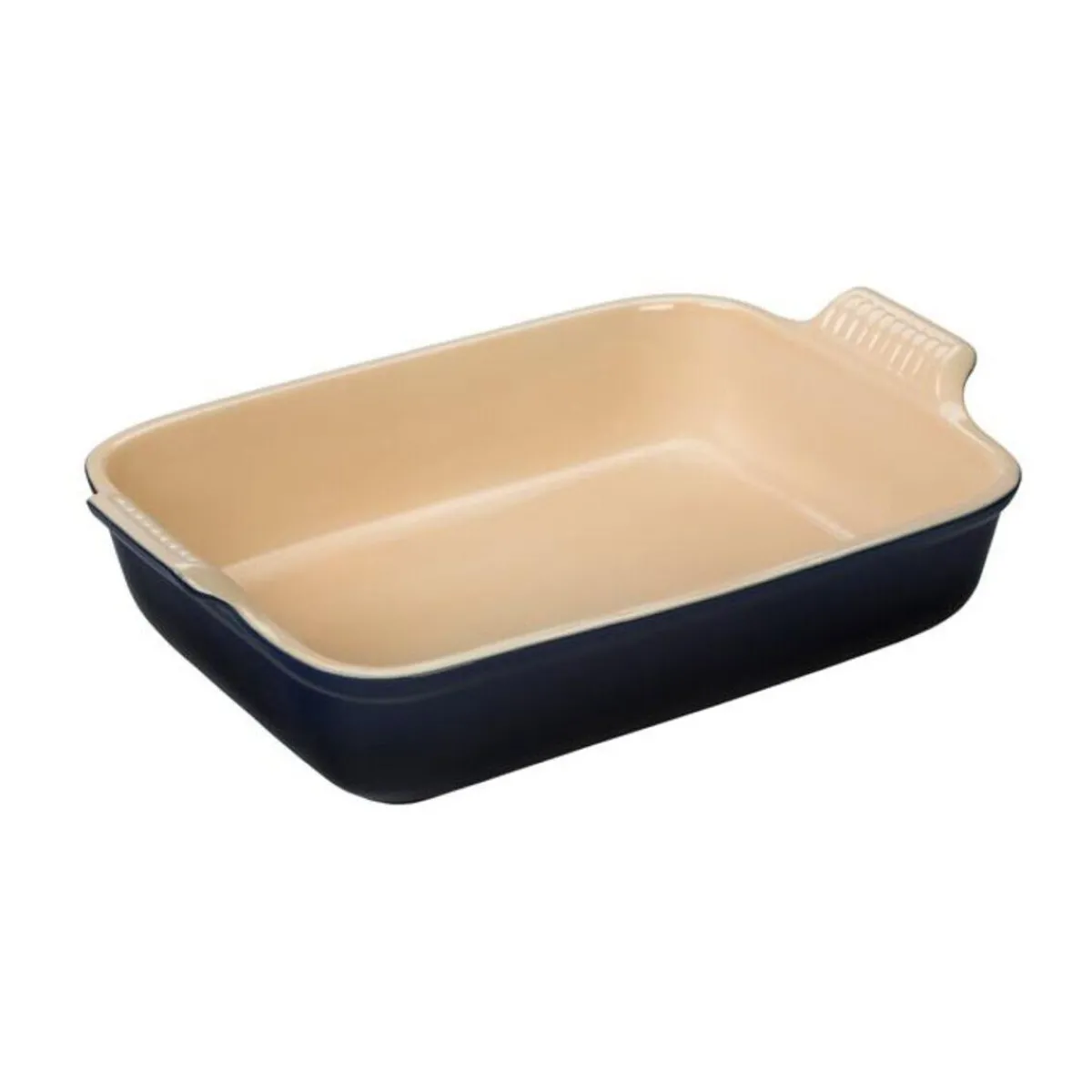 Auflaufform rechteckig 24x32cm schwarz glänzend<Le Creuset Clearance