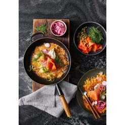 Le Creuset Kochwelt Entdecken|Pfannen|Bratpfanne 24 cm Signature schwarz