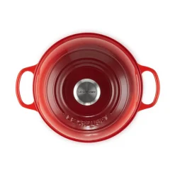 Le Creuset Brotkästen & Brotkörbe|Essentials|Brot Bräter 24 cm Signature kirschrot