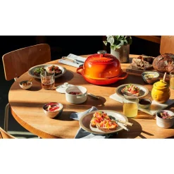 Le Creuset Brotbacken|Kochwelt Entdecken|Brot Bräter 24 cm Signature Ofenrot