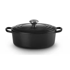 Le Creuset Weihnachten|Kochwelt Entdecken|Bräter mit Deckel 29 cm Signature Schwarz