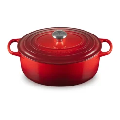 Bräter mit Deckel 31 cm Signature Kirschrot<Le Creuset Hot