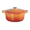Le Creuset Weihnachten|Kochwelt Entdecken|Bräter mit Deckel 24 cm Signature Limited Edition Flamme Dorée