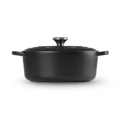 Bräter mit Deckel 40 cm Signature Schwarz<Le Creuset