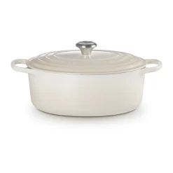 Le Creuset Weihnachten|Kochwelt Entdecken|Bräter mit Deckel 31 cm Signature Meringue