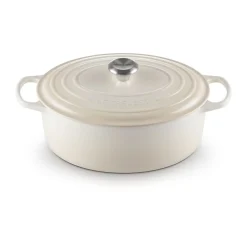 Le Creuset Weihnachten|Kochwelt Entdecken|Bräter mit Deckel 31 cm Signature Meringue