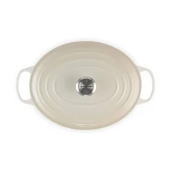 Le Creuset Weihnachten|Kochwelt Entdecken|Bräter mit Deckel 31 cm Signature Meringue