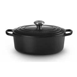 Le Creuset Weihnachten|Kochwelt Entdecken|Bräter mit Deckel 31 cm Signature Schwarz