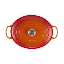 Bräter mit Deckel 33 cm Signature Ofenrot<Le Creuset Sale