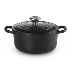 Le Creuset Bräter|Kochwelt Entdecken|Bräter mit Deckel 20 cm Signature Schwarz