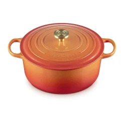 Bräter mit Deckel 20 cm Signature Limited Edition Flamme Dorée<Le Creuset New