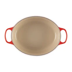 Le Creuset Winterküche|Bräter mit Deckel 35 cm Signature Kirschrot
