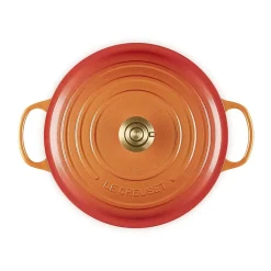Bräter mit Deckel 20 cm Signature Limited Edition Flamme Dorée<Le Creuset Hot