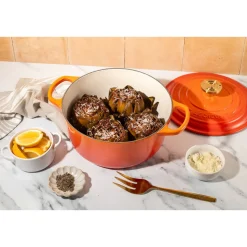 Bräter mit Deckel 20 cm Signature Limited Edition Flamme Dorée<Le Creuset Hot