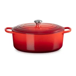 Bräter mit Deckel 35 cm Signature Kirschrot<Le Creuset Best